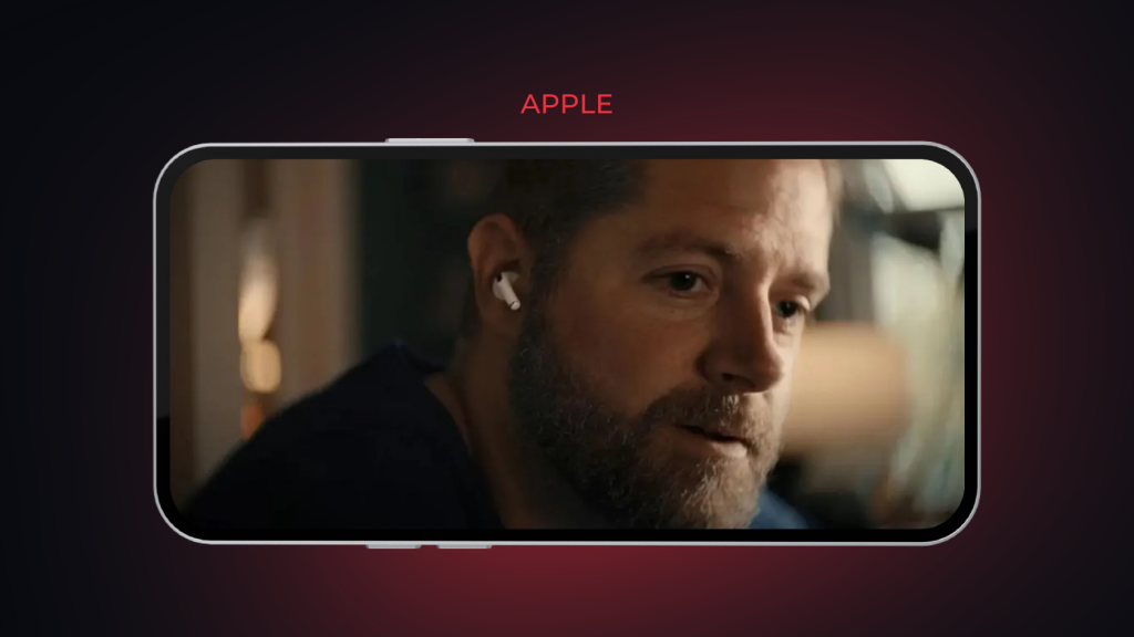 frame di Heartstrings, la pubblicità natalizia 2024 di Apple