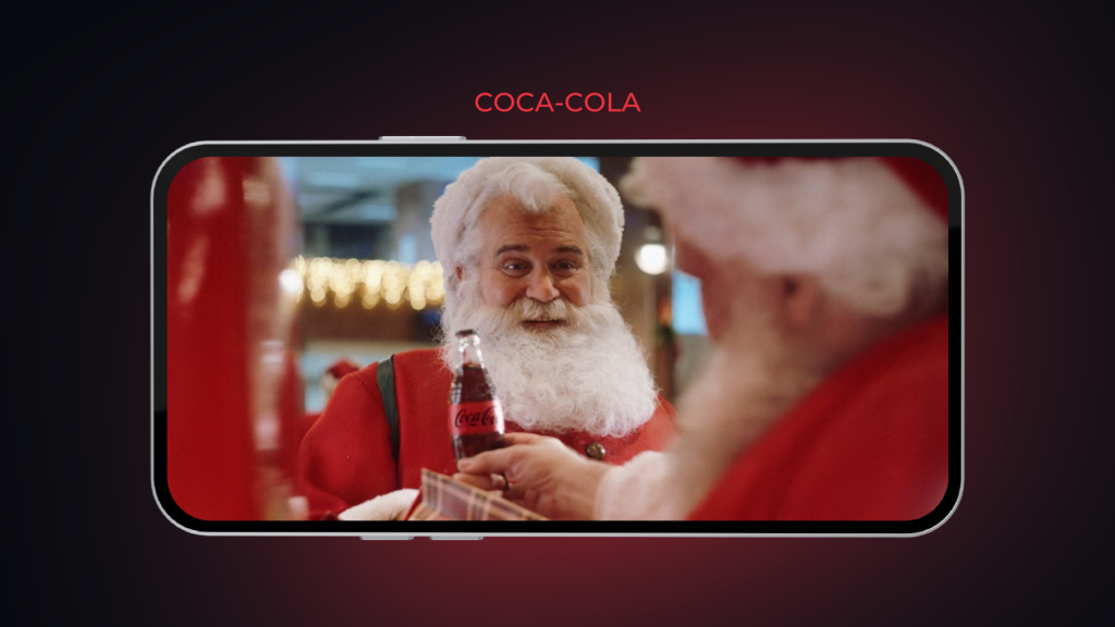 frame di The World needs more Santas, la pubblicità natalizia 2023/2024 di Coca-Cola