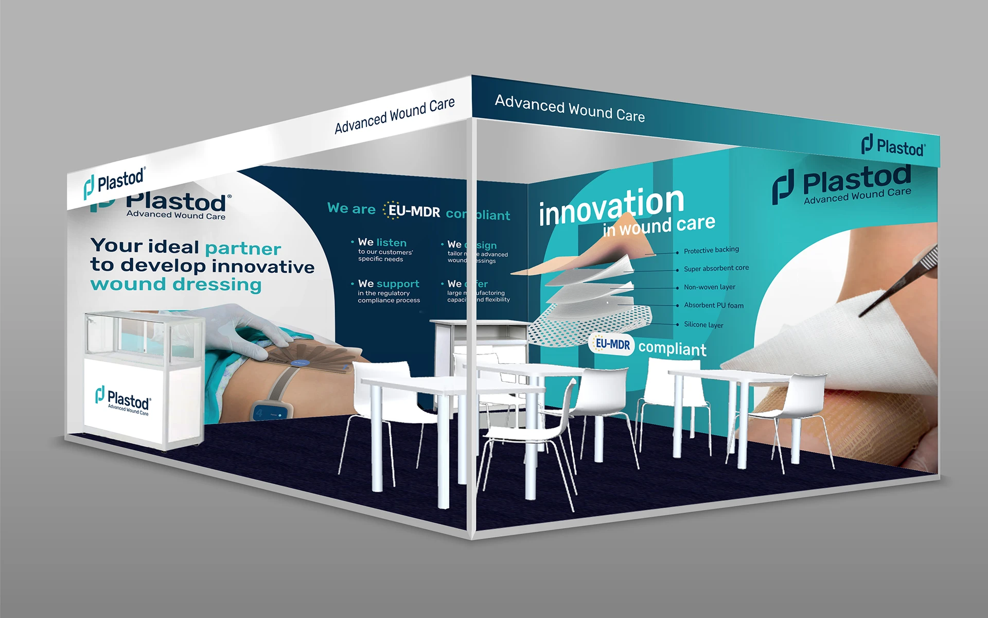 Mockup stand plastod - vers 02 Mockup stand plastod vers 02