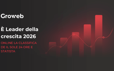 Groweb è ufficialmente Leader della crescita 2026