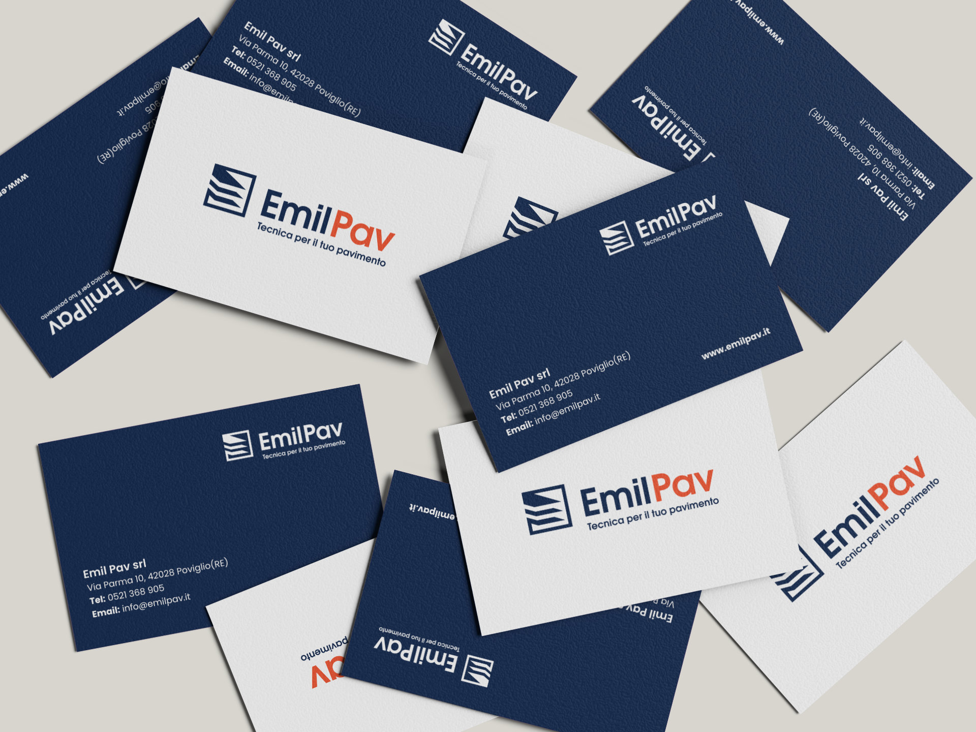 Biglietto da visita Emil Pav