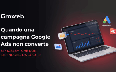 Quando una campagna Google Ads non converte: 5 problemi che non dipendono da Google